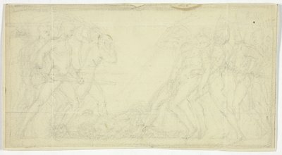 Fries van Krijgers door Thomas Stothard