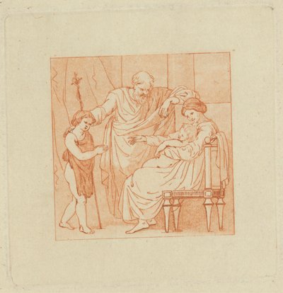 [Een van] Twee albums, met in totaal 213 tekeningen door Stothard voor boekillustraties door Thomas Stothard