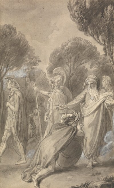 Een van Zes Illustraties bij Fenelons 