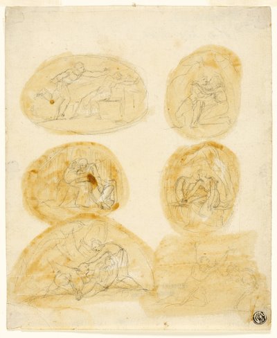 Zes Vignetten door Thomas Stothard