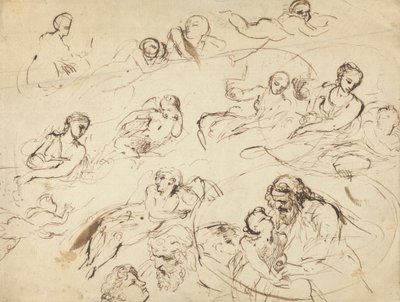 Studie voor Telemachus door Thomas Stothard