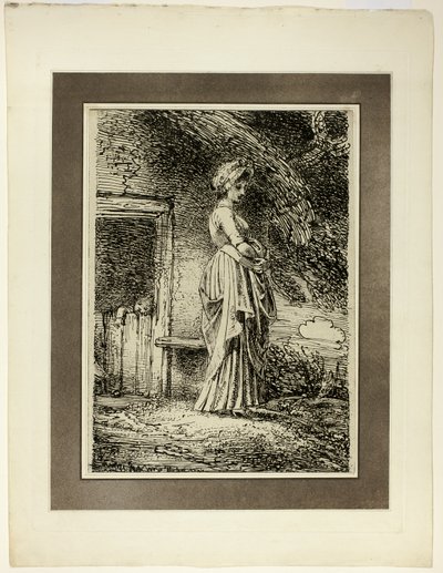 De Verloren Appel, uit de eerste uitgave van Specimens of Polyautography door Thomas Stothard