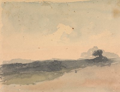 Heuvelachtig landschap door Thomas Sully