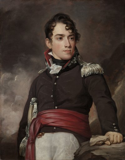 Portret van Jean Terford David door Thomas Sully