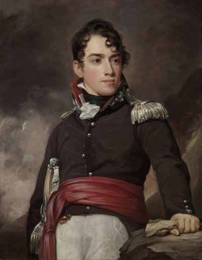 Portret van Jean Terford David door Thomas Sully