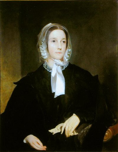 Portret van mevrouw Joseph Janney door Thomas Sully