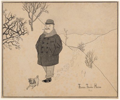 Winterwandeling door Thomas Theodor Heine