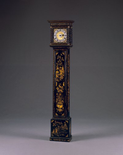 Koning Karel II dertig uur lange staande klok, ca. 1680 door Thomas Tompion