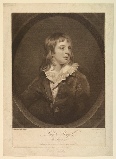 Portret van George Howard, zesde graaf van Carlisle, burggraaf Morpeth door Thomas Trotter