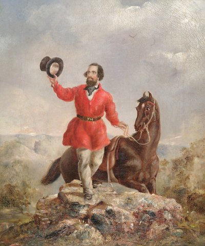 Mr E.H. Hargraves, de Goudontdekker van Australië, 1851 door Thomas Tyrwhitt Balcombe