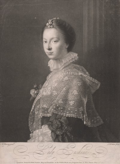 Janet, Lady Erskine door Thomas Watson