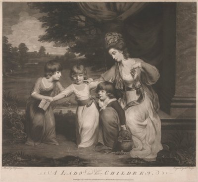 Lady Rushout en Kinderen door Thomas Watson