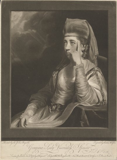 Margaret Georgiana Spencer (geboren Poyntz), Gravin Spencer door Thomas Watson