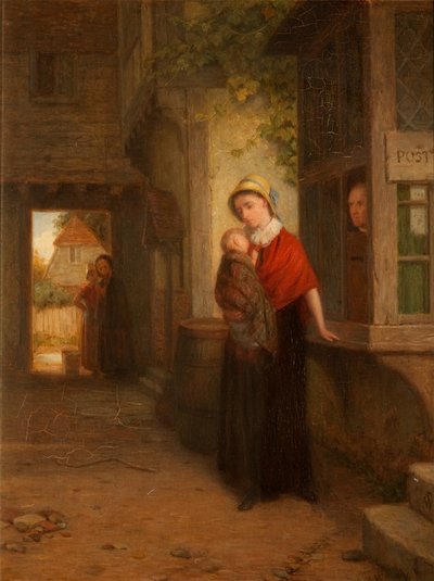 Het postkantoor - Hoop uitgesteld maakt het hart ziek door Thomas Webster