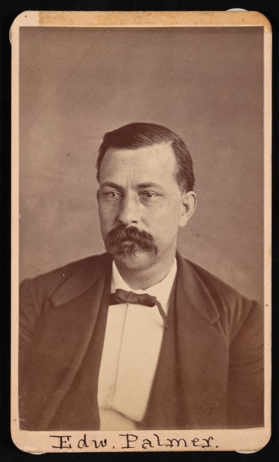 Portret van Edward Palmer 1829-1911, voor 1900 door Thomas William Smillie