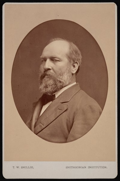 Portret van James Abram Garfield door Thomas William Smillie