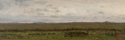 Graven van Reizigers, Fort Kearny, Nebraska door Thomas Worthington Whittredge