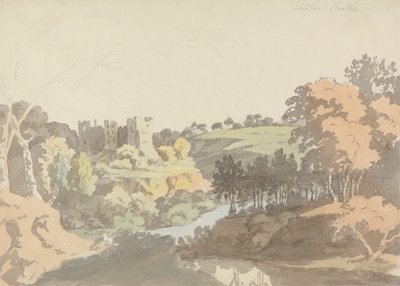 Kasteel van Ludlow door Thomas Wright