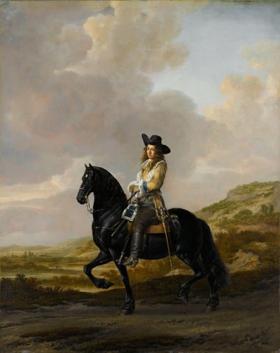 Pieter Schout te Paard door Thomas de Keyser