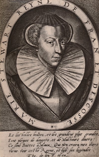 Mary, Queen of Scots, late 16e eeuw door Thomas de Leu