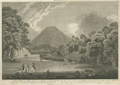 Dovedale - Thorpe Cloud door Thomas of Derby (after) Smith