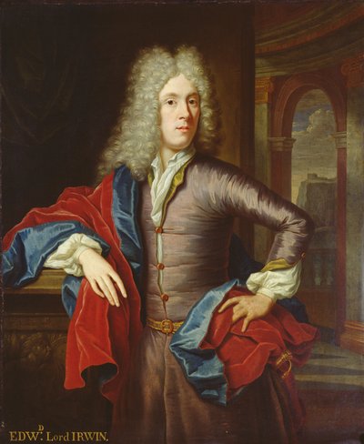 Portret van Edward, 4e Burggraaf Irwin door Thomas van der Wilt
