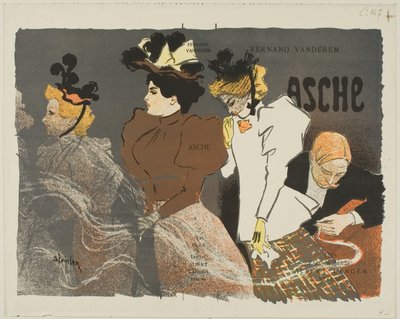 As door Théophile Alexandre Pierre Steinlen
