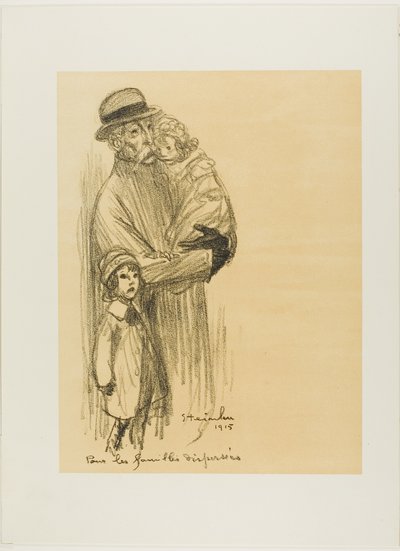 Voor gezinnen die gescheiden zijn door Théophile Alexandre Pierre Steinlen