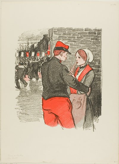 Goede smaak door Théophile Alexandre Pierre Steinlen