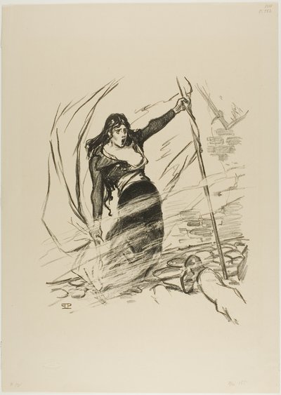 Mei 1871 door Théophile Alexandre Pierre Steinlen
