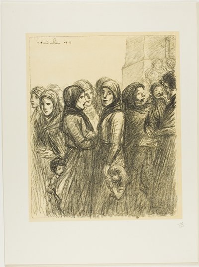 Militaire Toewijzing door Théophile Alexandre Pierre Steinlen