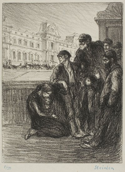 Ellende en pracht door Théophile Alexandre Pierre Steinlen