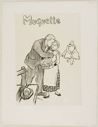 Muguette door Théophile Alexandre Pierre Steinlen
