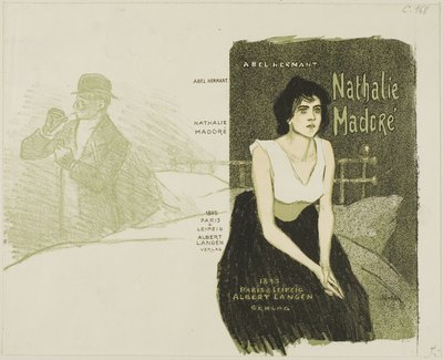 Nathalie Madoré door Théophile Alexandre Pierre Steinlen