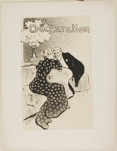 De Verklaring door Théophile Alexandre Pierre Steinlen