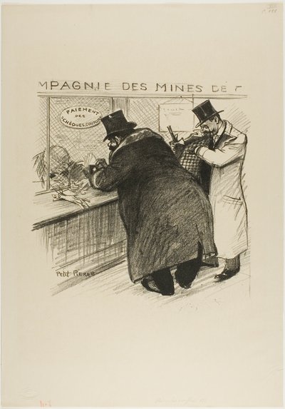 De opportunistische meerderheid door Théophile Alexandre Pierre Steinlen