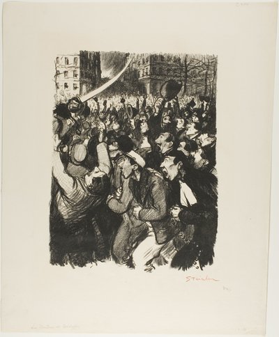 De schapen van Boisdeffre door Théophile Alexandre Pierre Steinlen