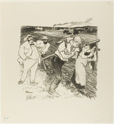 Vandaag! door Théophile Alexandre Pierre Steinlen