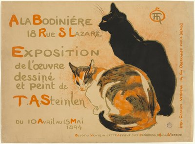 Bij La Bodiniére door Théophile Alexandre Pierre Steinlen