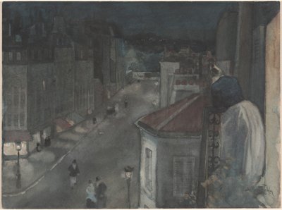 Vanaf de Zesde Verdieping door Théophile Alexandre Steinlen