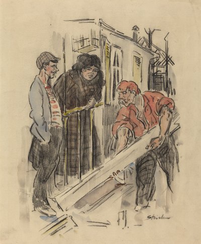 Roddels, laat 19e-begin 20e eeuw door Théophile Alexandre Steinlen