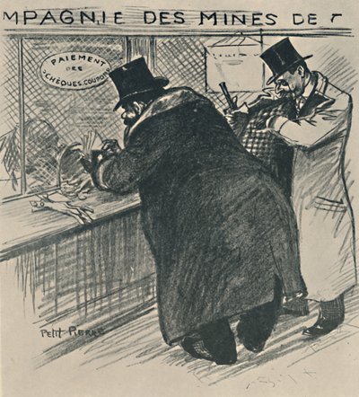 La Majorité Opportuniste door Théophile Alexandre Steinlen