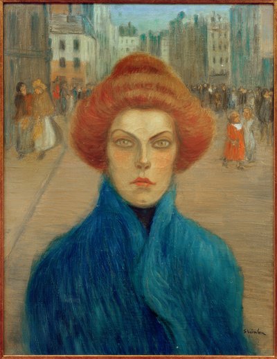 De avond terugkeer door Théophile Alexandre Steinlen