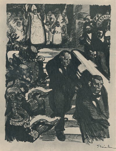 Rochefort sterft door Théophile Alexandre Steinlen