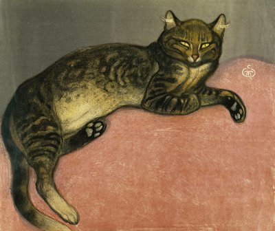 De Zomer, Kat op een Balustrade; L