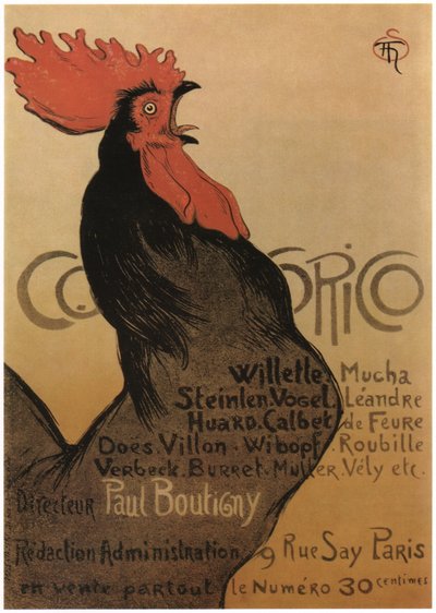 Onbekend beeld door Théophile Alexandre Steinlen