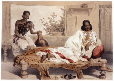 Vrouw van Abyssinië door Théophile Lefebvre