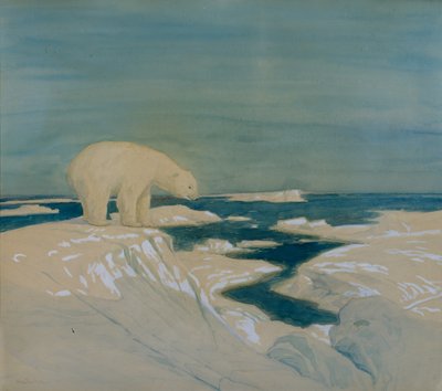IJsbeer door Thorolf Holmboe