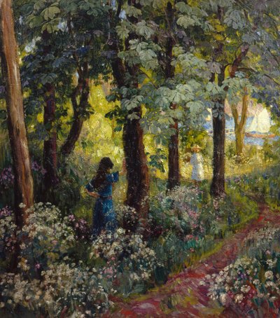 Zomerdag bij de fjord door Thorolf Holmboe