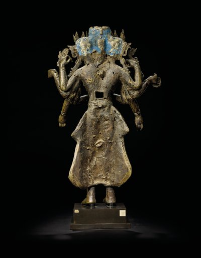 Ekadashalokeshvara-beeld door Tibetan School